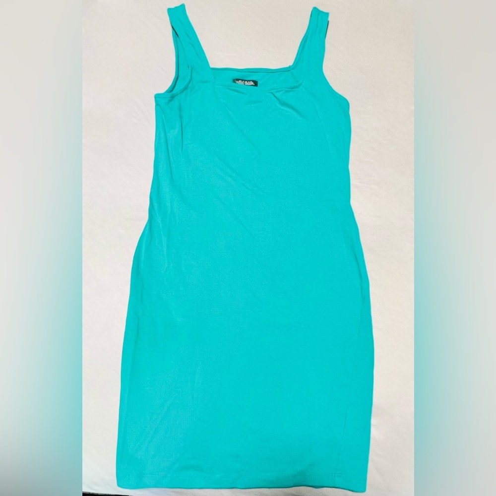 Turquoise Sleeveless Dress by Wildfable Sz Small